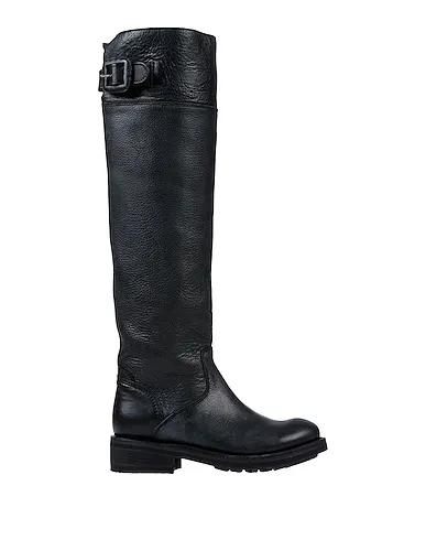 Black Leather Boots