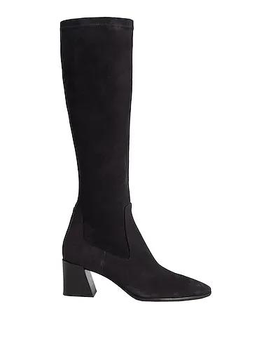 Black Leather Boots FURLA BLOCK HIGH BOOT T.60
