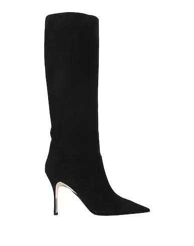 Black Leather Boots FURLA CODE KNEE BOOT T. 90
