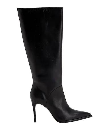 Black Leather Boots LEATHER TALL BOOTS