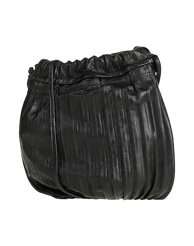 Black Leather Cross-body bags