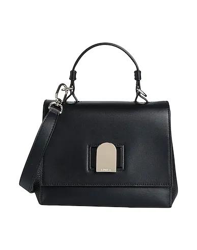 Black Leather Handbag FURLA EMMA MINI TOP HANDLE
