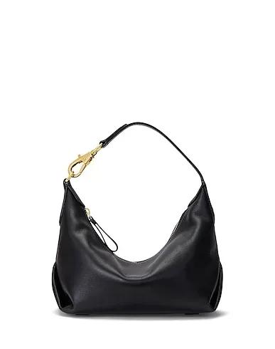 Black Leather Handbag LEATHER SMALL KASSIE SHOULDER BAG
