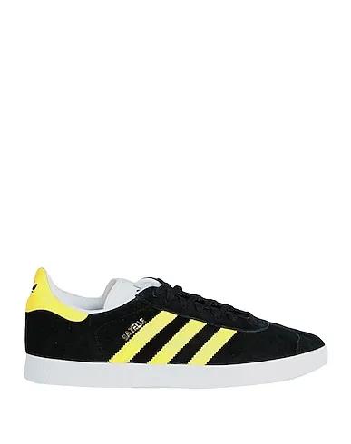Black Leather Sneakers ADIDAS GAZELLE SHOES
