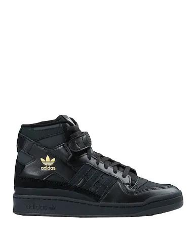 Black Leather Sneakers Forum 84 High Shoes
