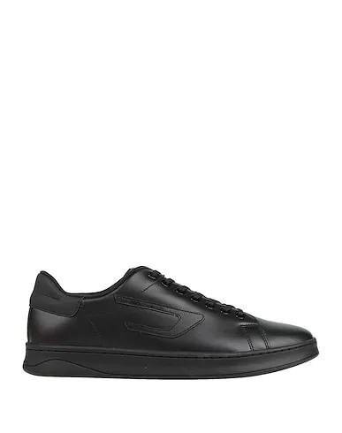 Black Leather Sneakers S-ATHENE LOW
