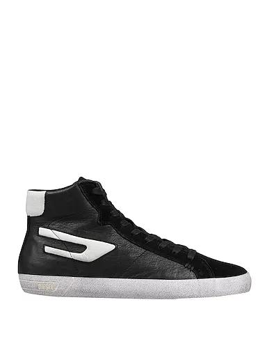 Black Leather Sneakers S-LEROJI MID
