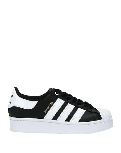 Black Leather Sneakers SUPERSTAR BOLD
