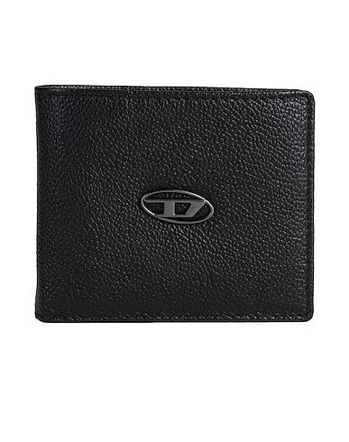 Black Leather Wallet HIRESH S.II
