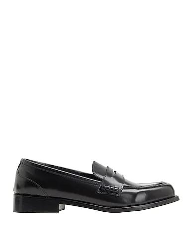 Black Loafers POLISH LEATHER PENNY LOAFER
