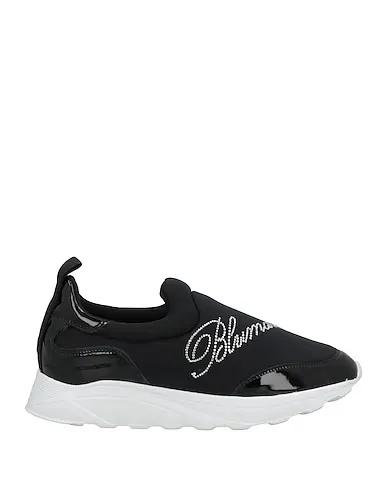 Black Neoprene Sneakers