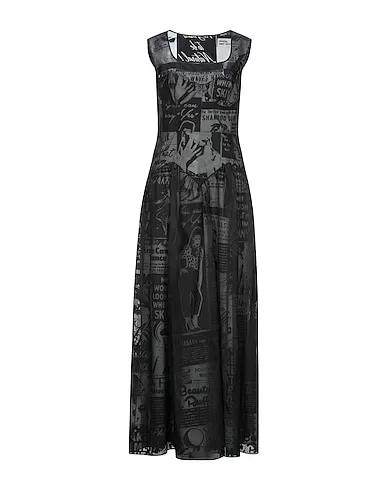 Black Organza Long dress