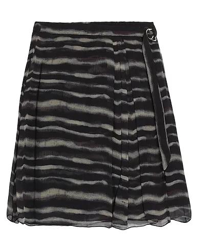 Black Organza Mini skirt