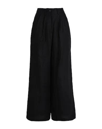 Black Plain weave Casual pants CIRCA PANTS
