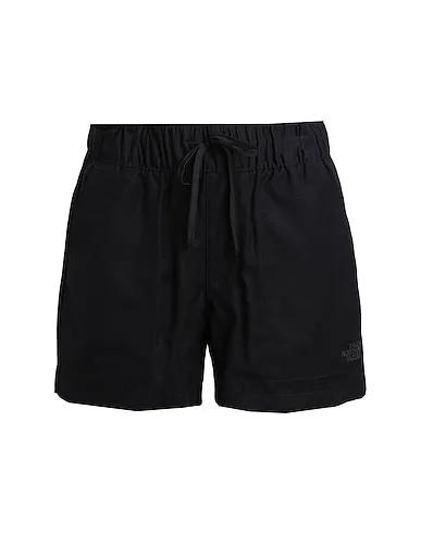 Black Plain weave Shorts & Bermuda W RIPSTOP COTTON SHORT
