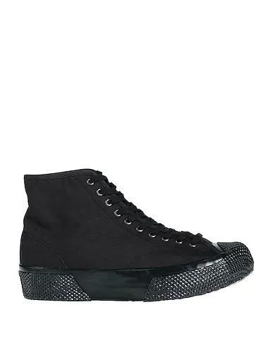 Black Plain weave Sneakers 2435 CD162 MILITARY CORDLANE  

