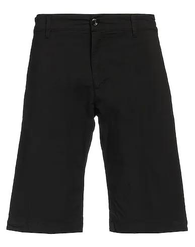 Black Poplin Shorts & Bermuda