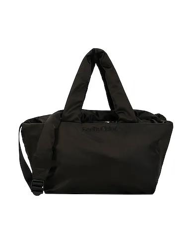 Black Satin Handbag TILLIE TOTE BAG
