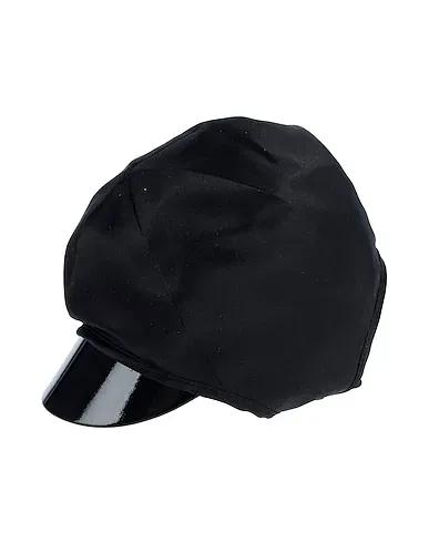 Black Satin Hat