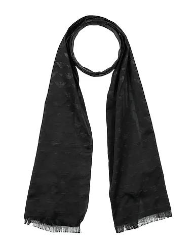 Black Satin Scarves and foulards