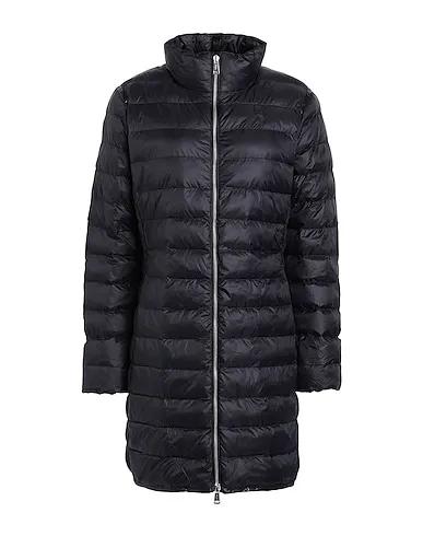 Black Shell  jacket PACKABLE QUILTED TAFFETA COAT
