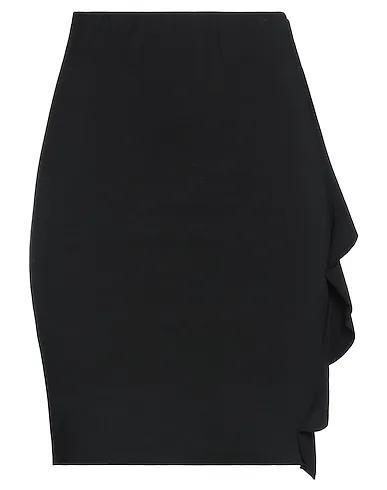 Black Sweatshirt Mini skirt