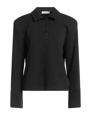 Black Sweatshirt Polo shirt