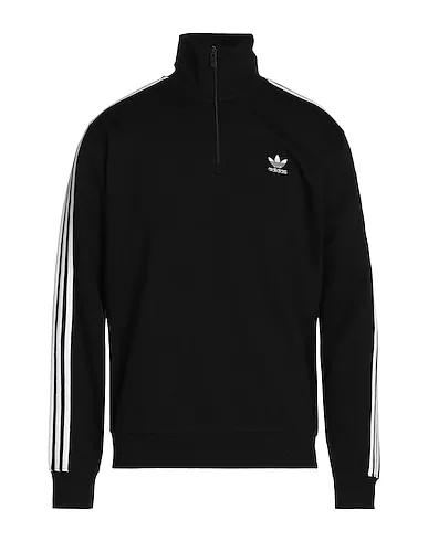 Black Sweatshirt Sweatshirt 3-STRIPE HZ CRW
