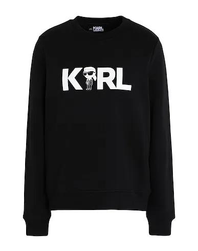 Black Sweatshirt Sweatshirt IKONIK 2.0 KARL LOGO SWEAT
