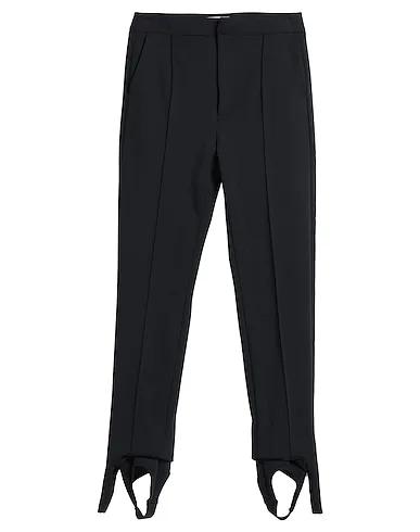 Black Synthetic fabric Casual pants
