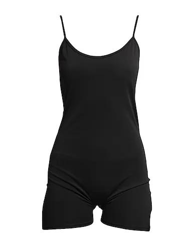Black Synthetic fabric Jumpsuit/one piece