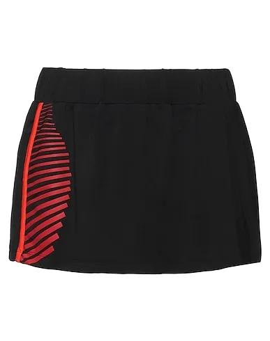 Black Synthetic fabric Mini skirt