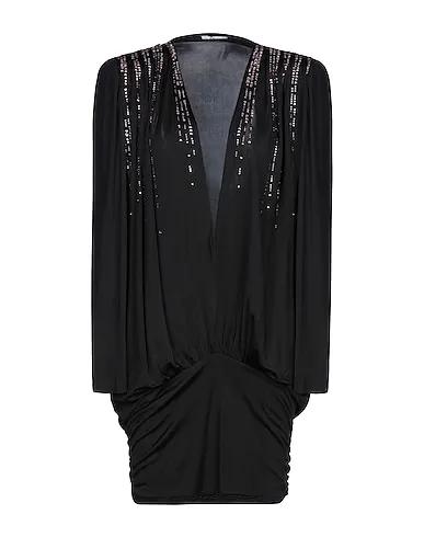 Black Synthetic fabric Sequin dress