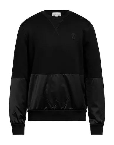Black Synthetic fabric Sweatshirt