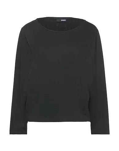 Black Synthetic fabric Sweatshirt
