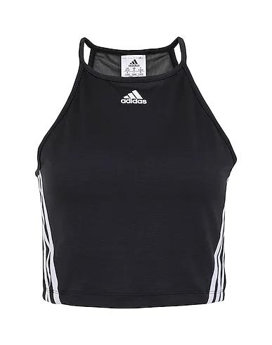 Black Synthetic fabric Top 3S TANK
