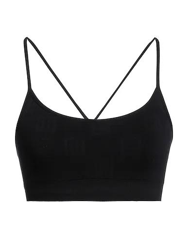 Black Synthetic fabric Top