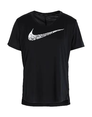 Black T-shirt Nike Swoosh Run Women's Short-Sleeve Running Top
