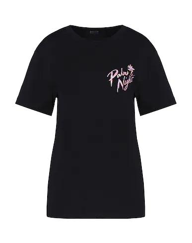 Black T-shirt PRINTED ORGANIC COTTON S/SLEEVE T-SHIRT

