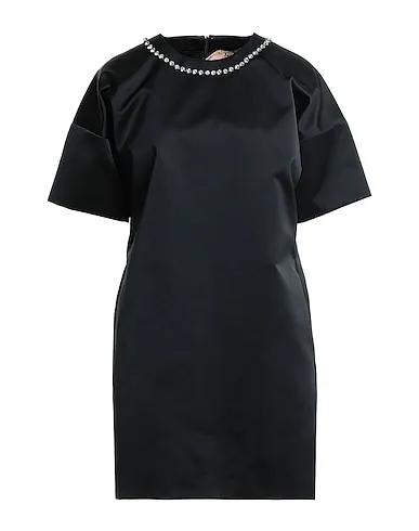Black Taffeta Midi dress