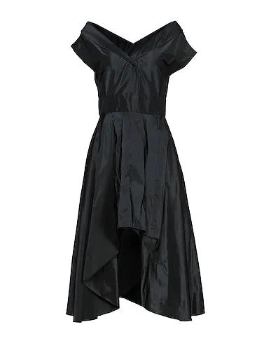 Black Taffeta Midi dress