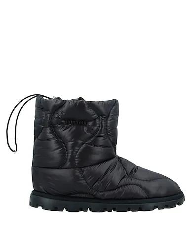 Black Techno fabric Ankle boot