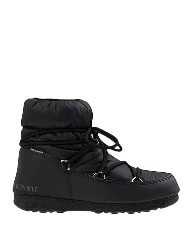 Black Techno fabric Ankle boot  MOON BOOT LOW NYLON WP 2 