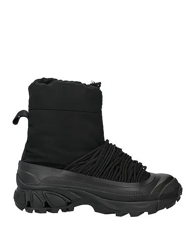 Black Techno fabric Boots