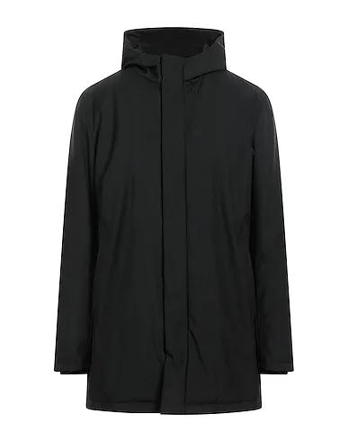 Black Techno fabric Coat