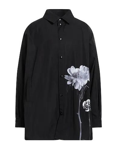 Black Techno fabric Coat
