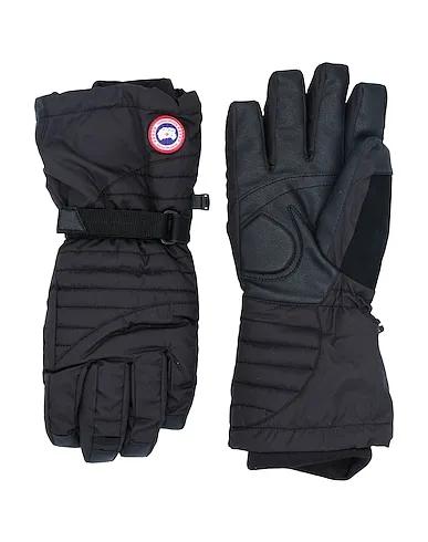 Black Techno fabric Gloves