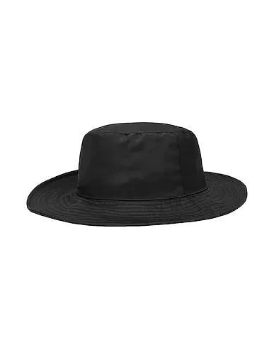 Black Techno fabric Hat RECYCLED NYLON BUCKET HAT
