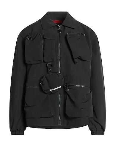 Black Techno fabric Jacket