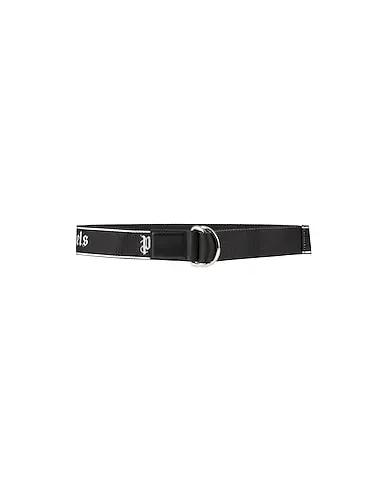 Black Techno fabric Regular belt